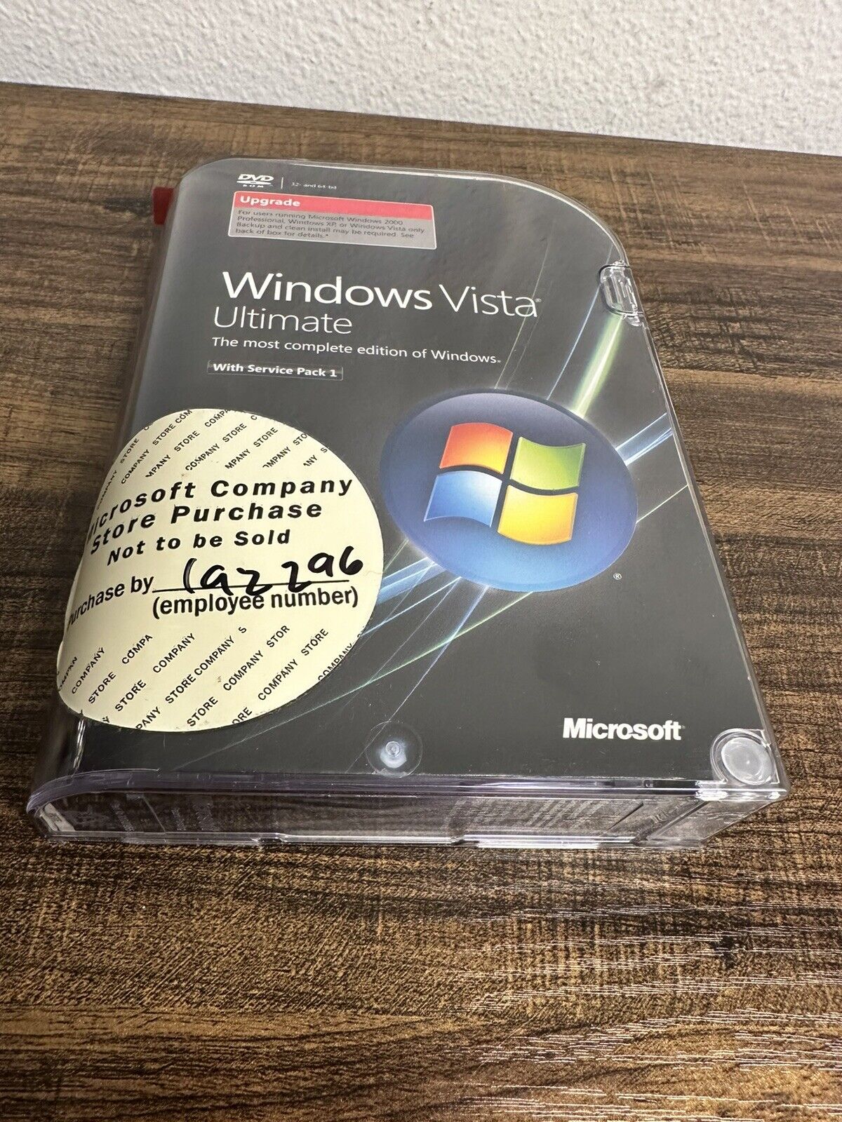 Microsoft Windows Vista Ultimate Full 32 Bit & 64 Bit DVDs=NEW SEALED BOX=