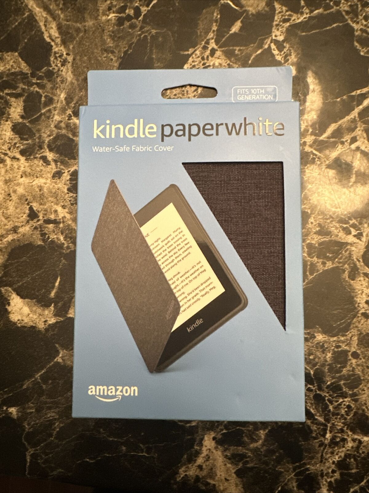Amazon Water-Safe Fabric Cover for Amazon Kindle Paperwhite (10th Generation)