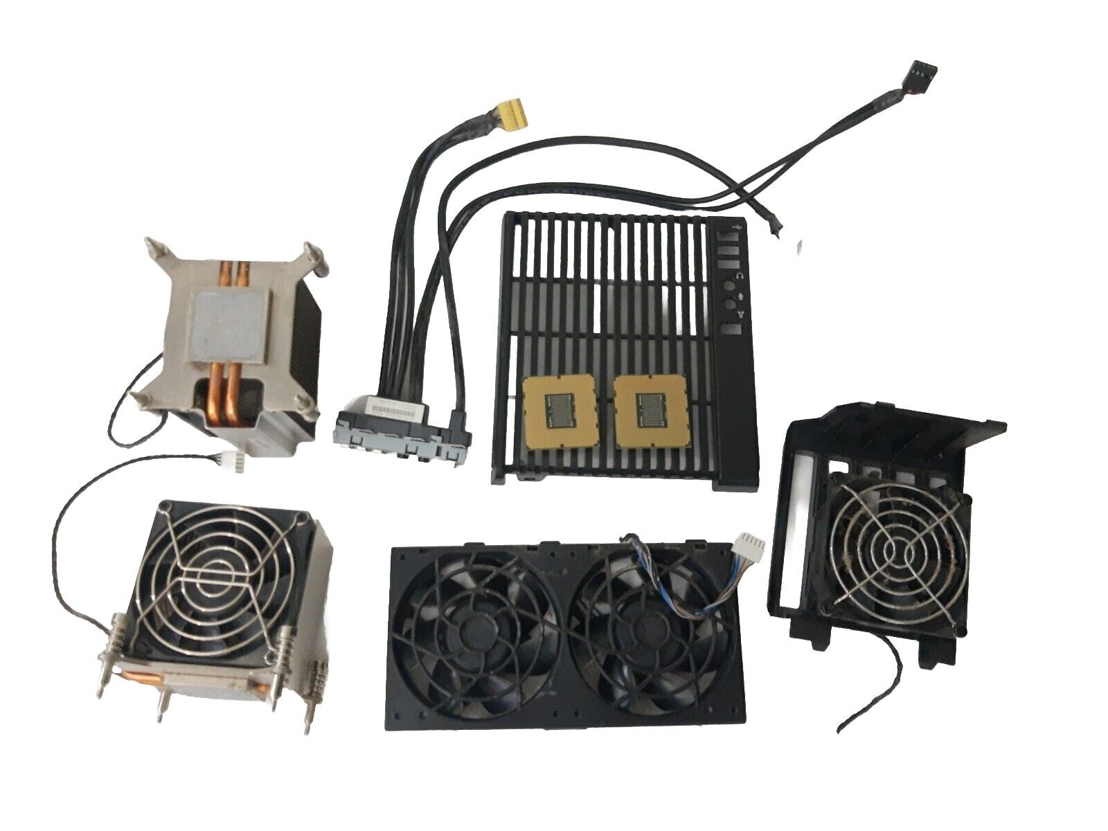 HP Z600 Workstation Replacement Parts + 2x Xeon X5667 CPUs w/ Heatsinks 