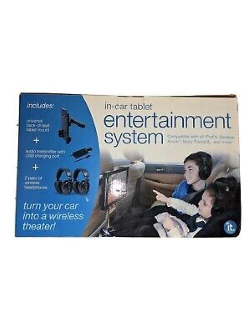 NEW Innovative Technology ITIP-444 In-Car Tablet Entertainment System
