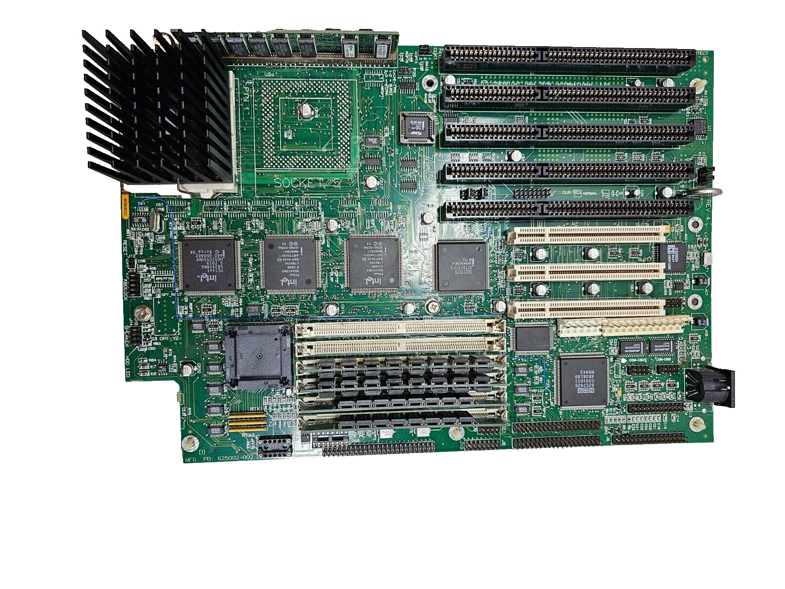 Vintage Rare Pantera Zeos Motherboard Socket 5 ISA/PCI w/ Pentium SX923 90Mhz