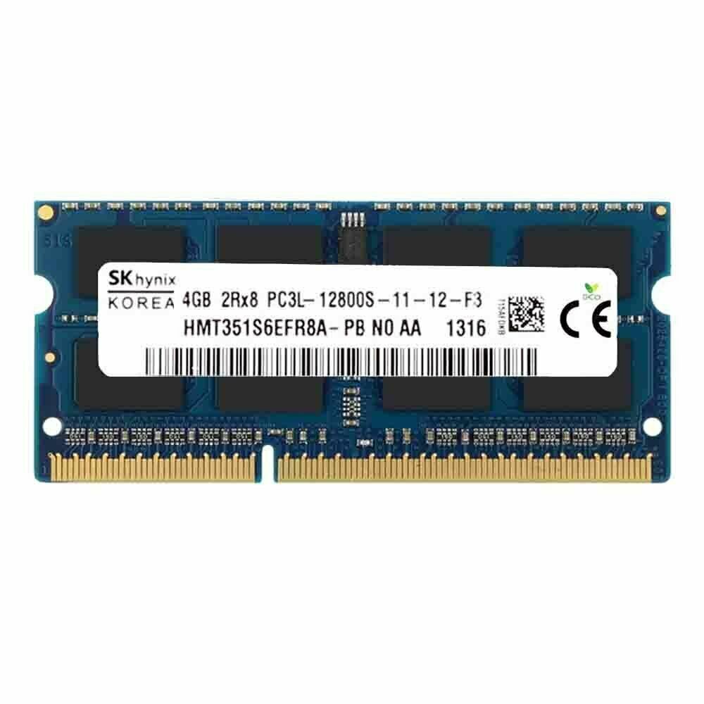 16GB 2x 8GB 4GB DDR3 PC3-12800S 1600 SODIMM 204Pin Laptop Memory RAM For SKHynix