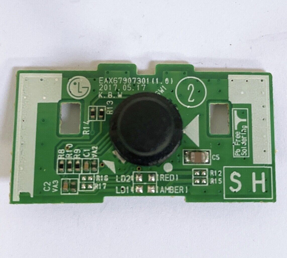 LG EAX67907301 (1.0) Power Button Jog Menu Control Board FROM 24ML44B Monitor