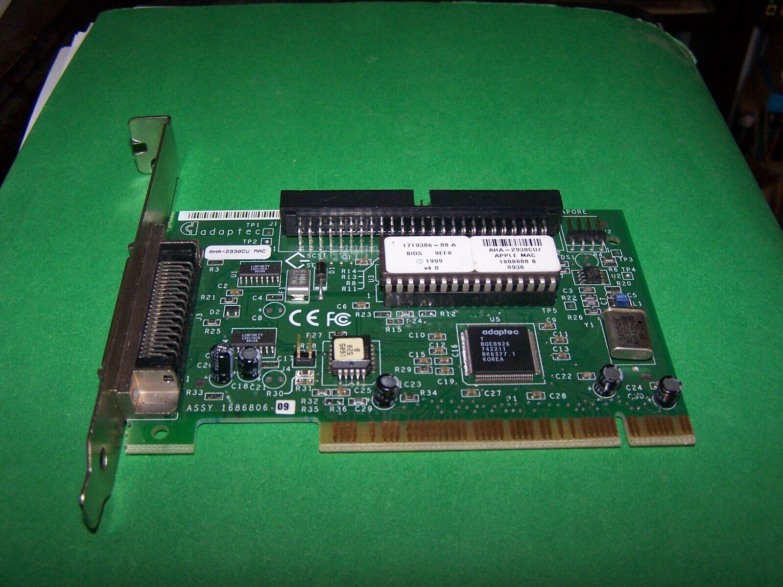Apple Macintosh Adaptec AHA 2930CU SCSI 1 PCI Adapter