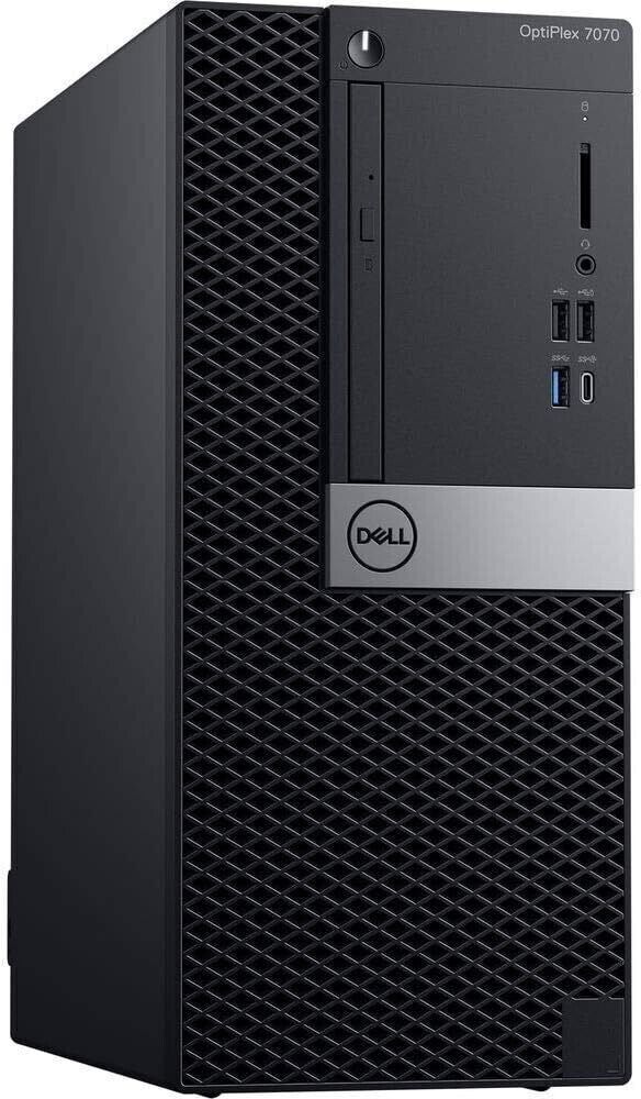 Dell 7070 Optiplex i7-9700 16GB RAM 512 GB SSD Windows 10 Tower Desktop PC