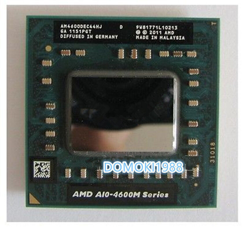 AMD Quad-Core A10-4600M AM4600DEC44HJ A10-5750M AM5750DEC44HL Socket FS CPU