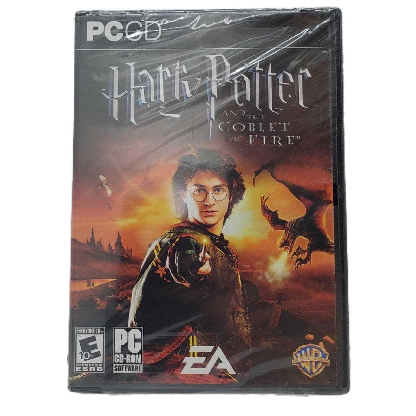 Vintage EA PC CD Harry Potter And The Goblet Of Fire Computer Game