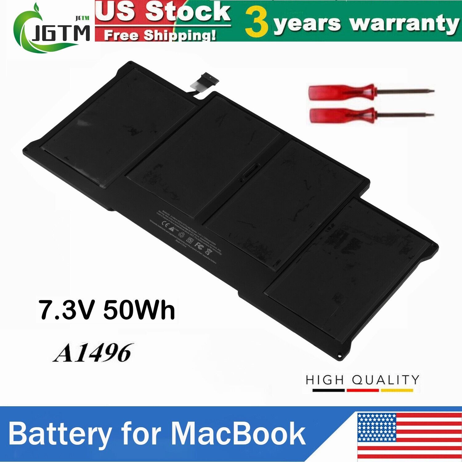 A1496 Battery For Apple MacBook Air 13