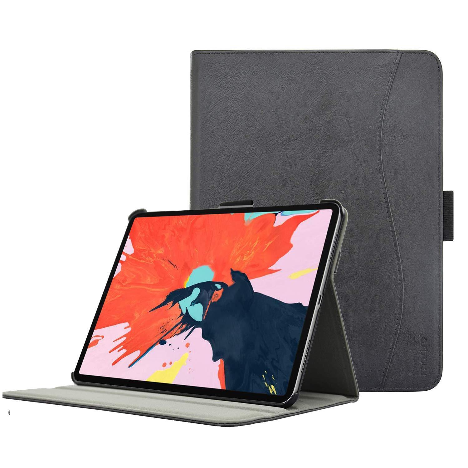 Mosiso PU Leather Stand Case for iPad Pro 11 12.9 inch 2018 Folio Tablet Cover