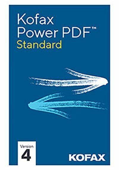 Kofax Power PDF STANDARD v4.0 - DOWNLOAD   -  PPD-PER-0255-001U - 1 Device