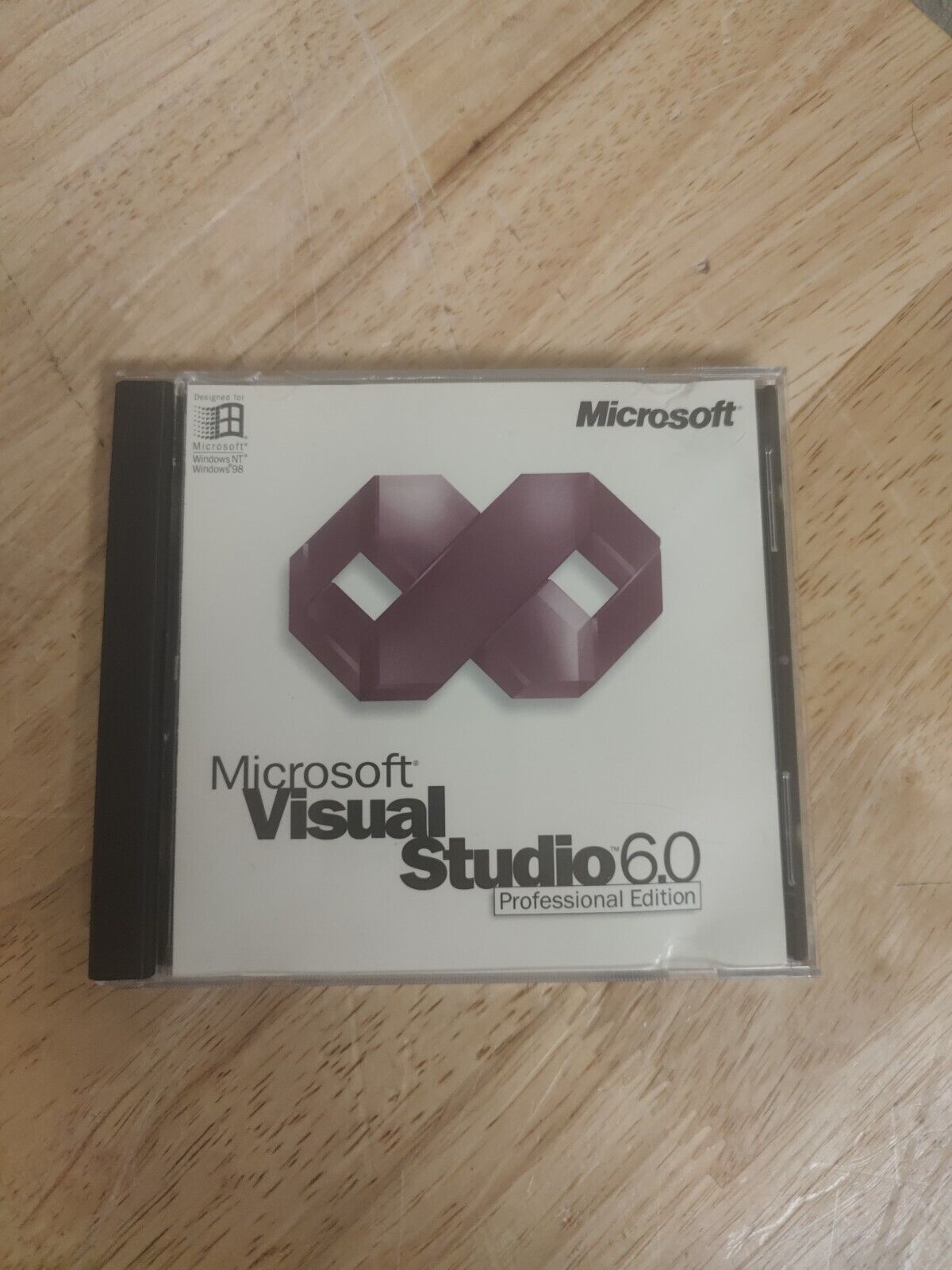 Microsoft Visual Studio 6.0 Professional Edition with CD Key (Windows NT / 98)