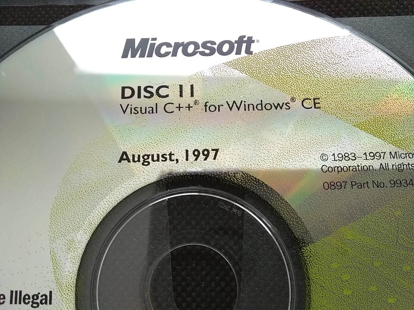 Microsoft Visual C++ for Windows CE Full Version w/ License = NEW =