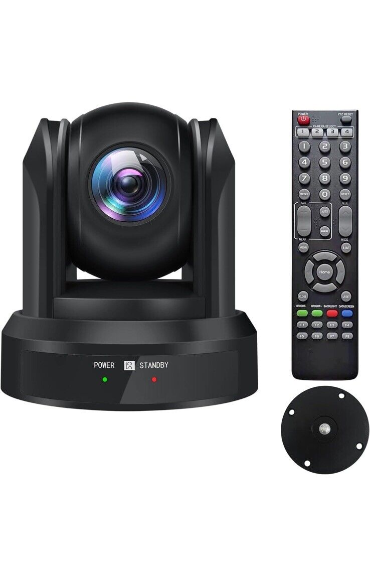 10X USB PTZ Camera Video Conference Camera Full HD 1080P Webcam Live Str...