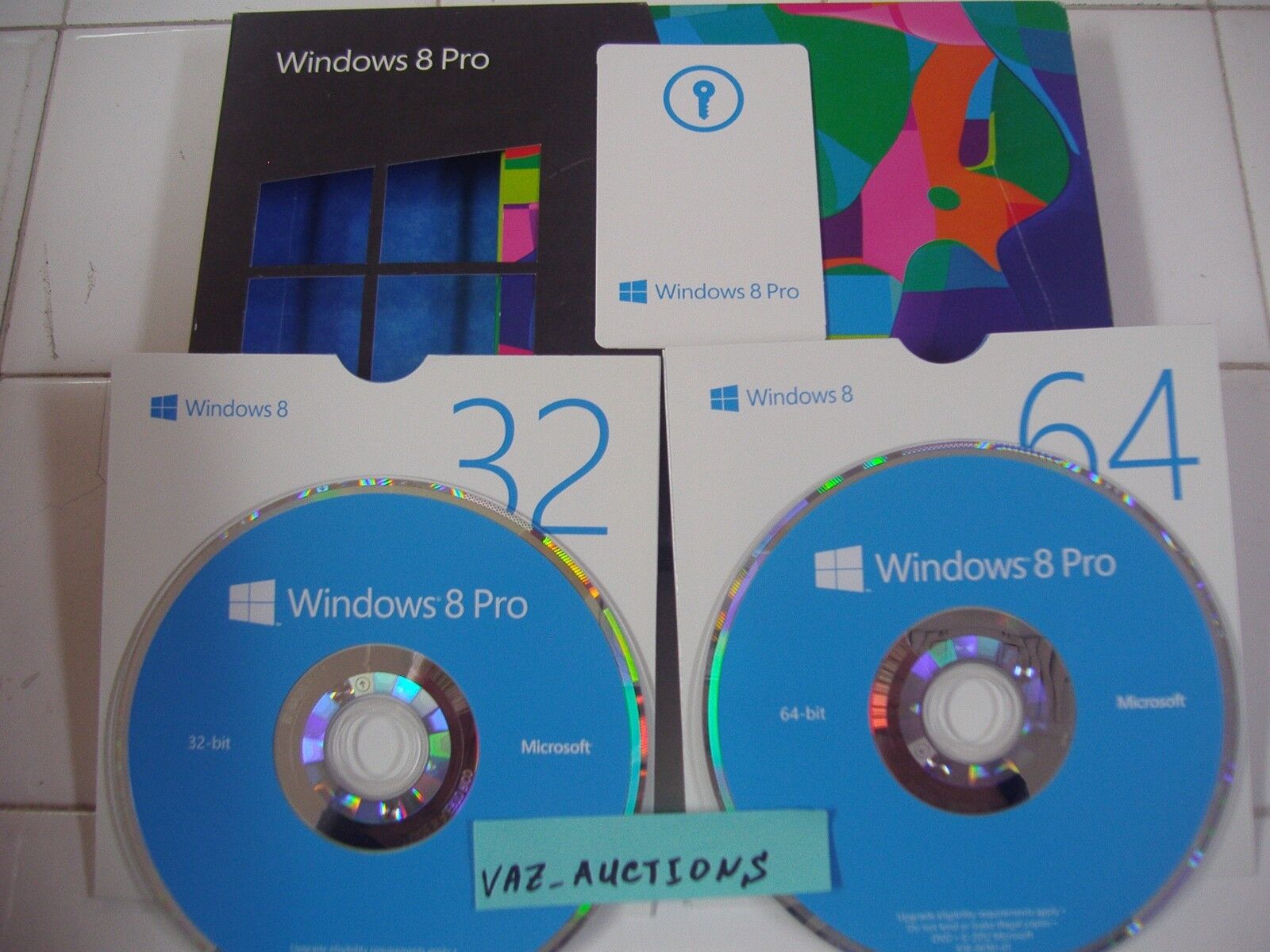 Microsoft Windows 8 Professional Full/Upgrade 32Bit & 64Bit DVD MS =NEW RETAIL=