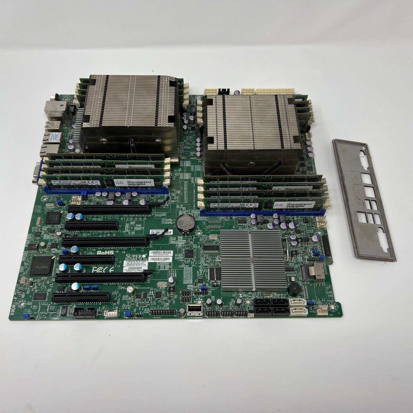 Supermicro X9DRi-F Server Board with 2x  Intel Xeon E5-2680 V2 256GB DDR RAM
