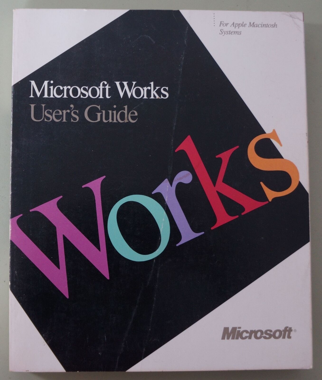 Microsoft Works User's Guide For Apple Macintosh Systems - 1988