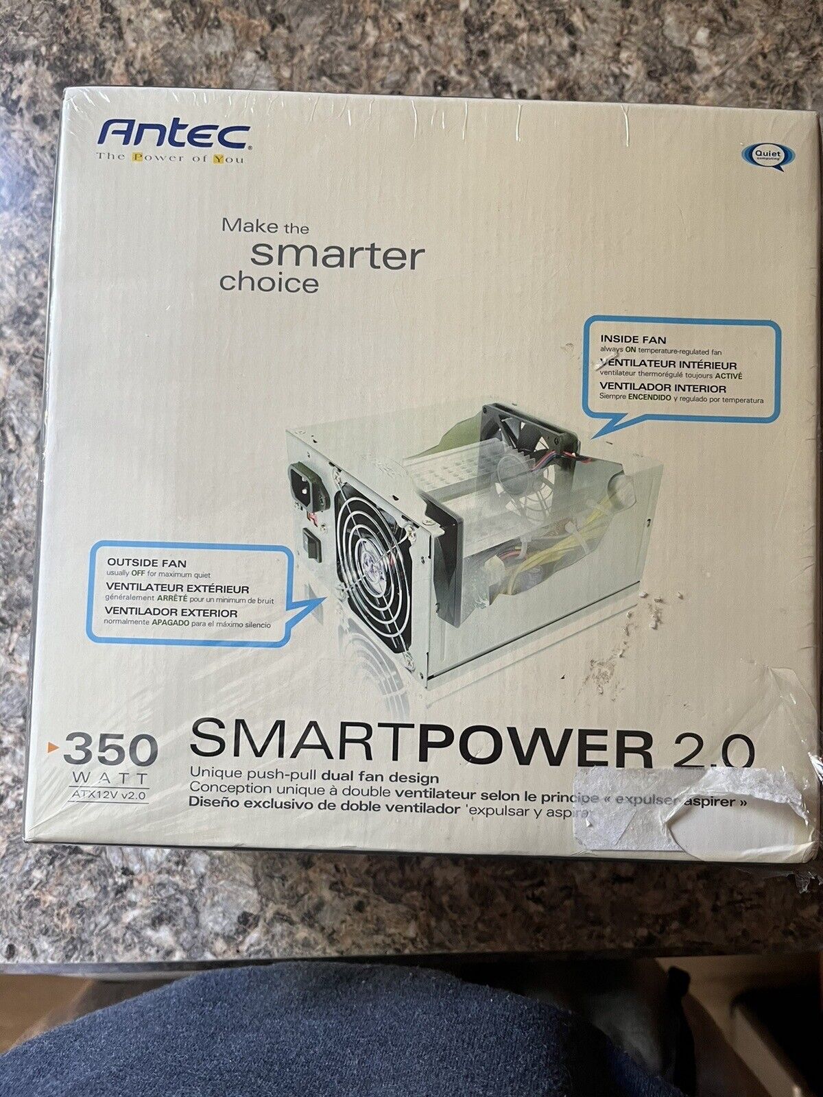 Antec SmartPower 2.0 (brand New Still Sealed But Seal Ripped See Pics)