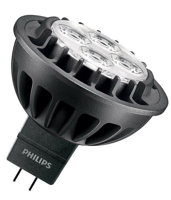 20 X Philips Master LED MR16 460 lumens (GU5.3) 7W DIMMABLE 4000K RETROFIT 36D