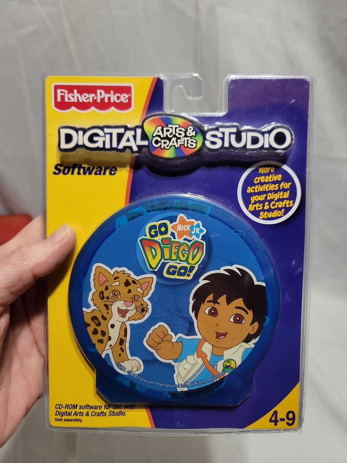 Fisher-Price Digital Arts and Crafts Studio-Go Diego Go Software NEW