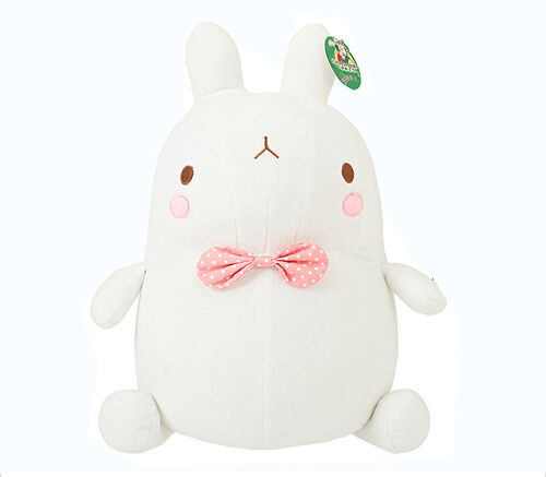 Kawaii White Rabbit Soft Toys Bedroom Sofa Car Pillow Cushion Decor 43*34cm