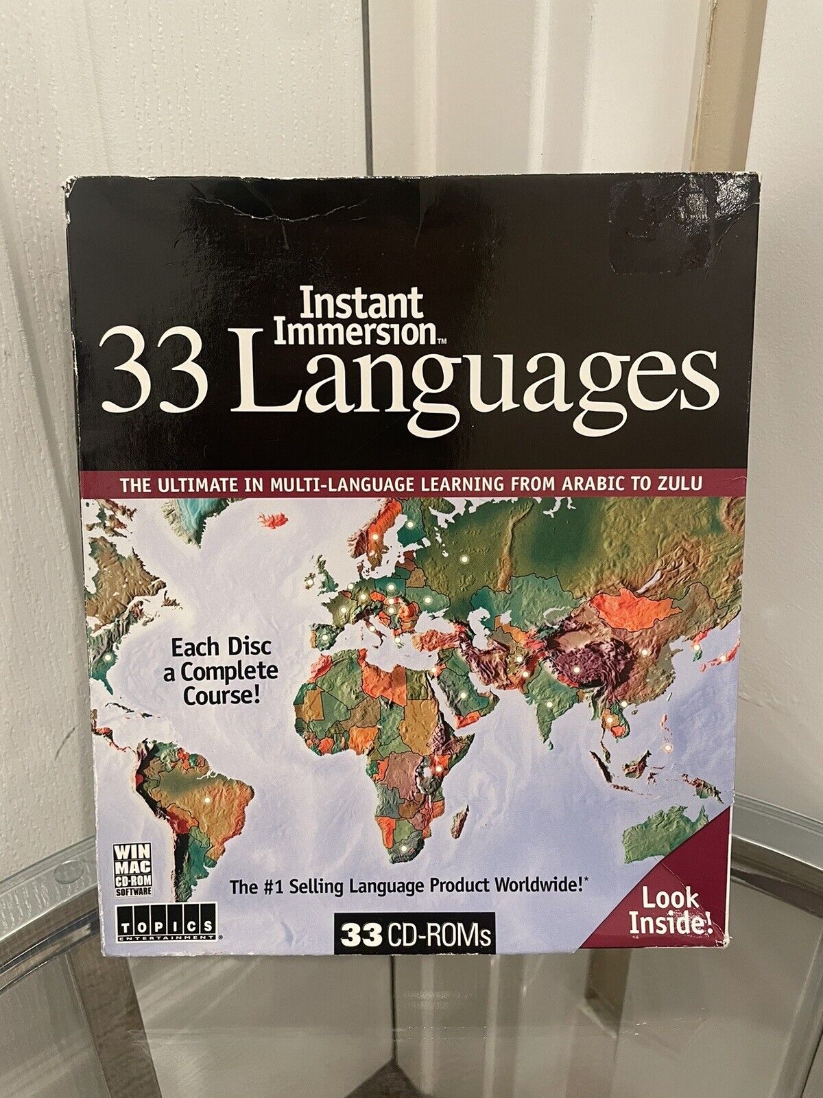 Instant Immersion 33 Languages Box CD-ROM 2005 Edition SEALED