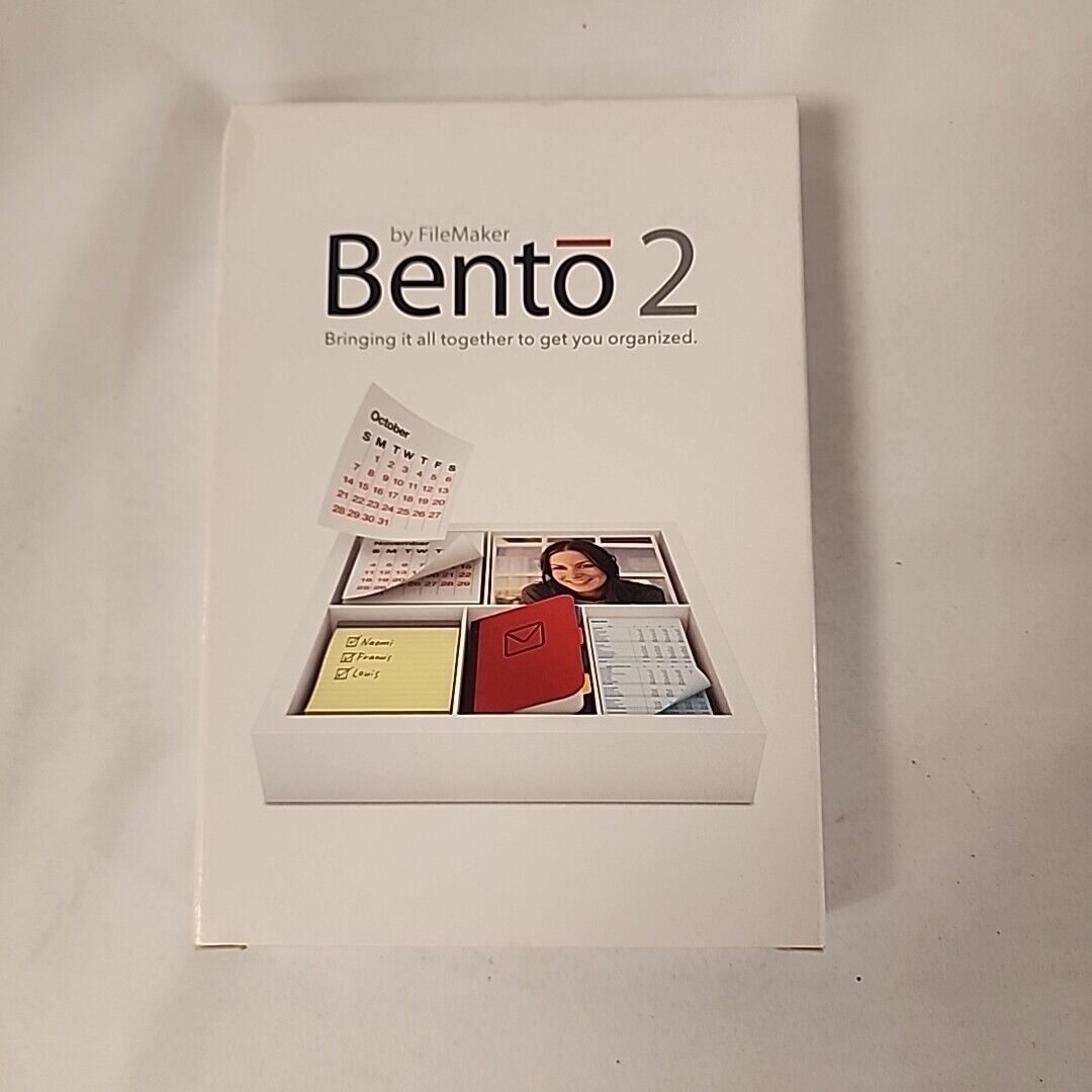 BENTO 2 By FileMaker - Mac Power PC G4 G5