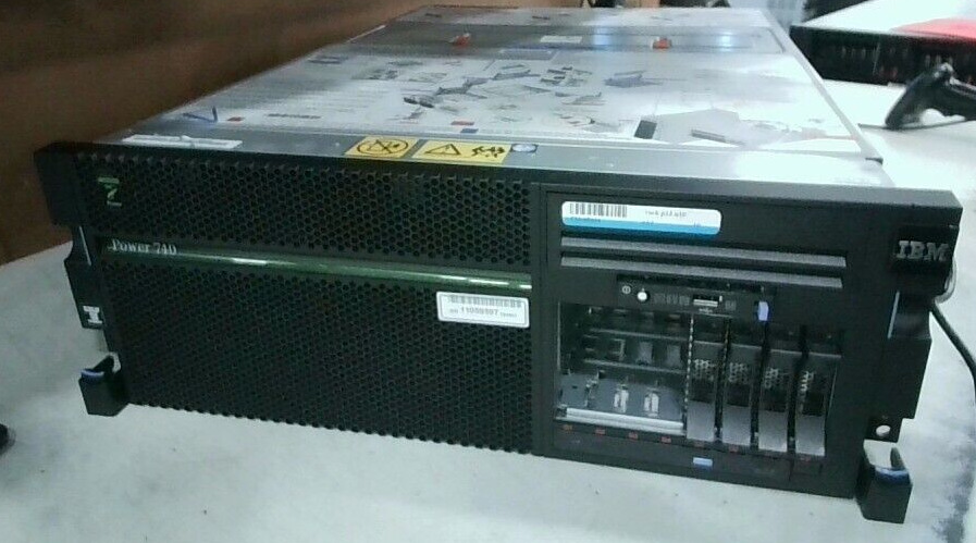 IBM 8205-E6D Power 7 740 Express 16-CORE 2x 3.6GHZ CPU 512gb RAM
