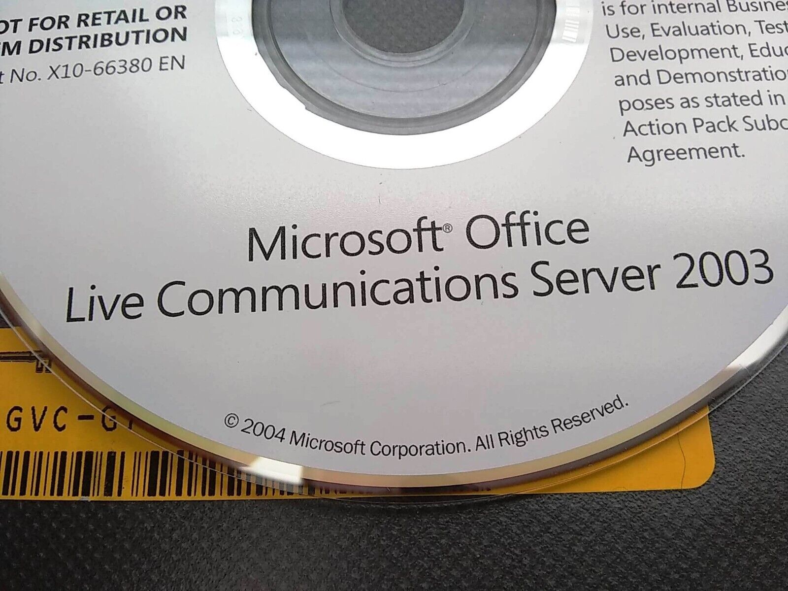 Microsoft Office Live Communications Server 2003 w/ License