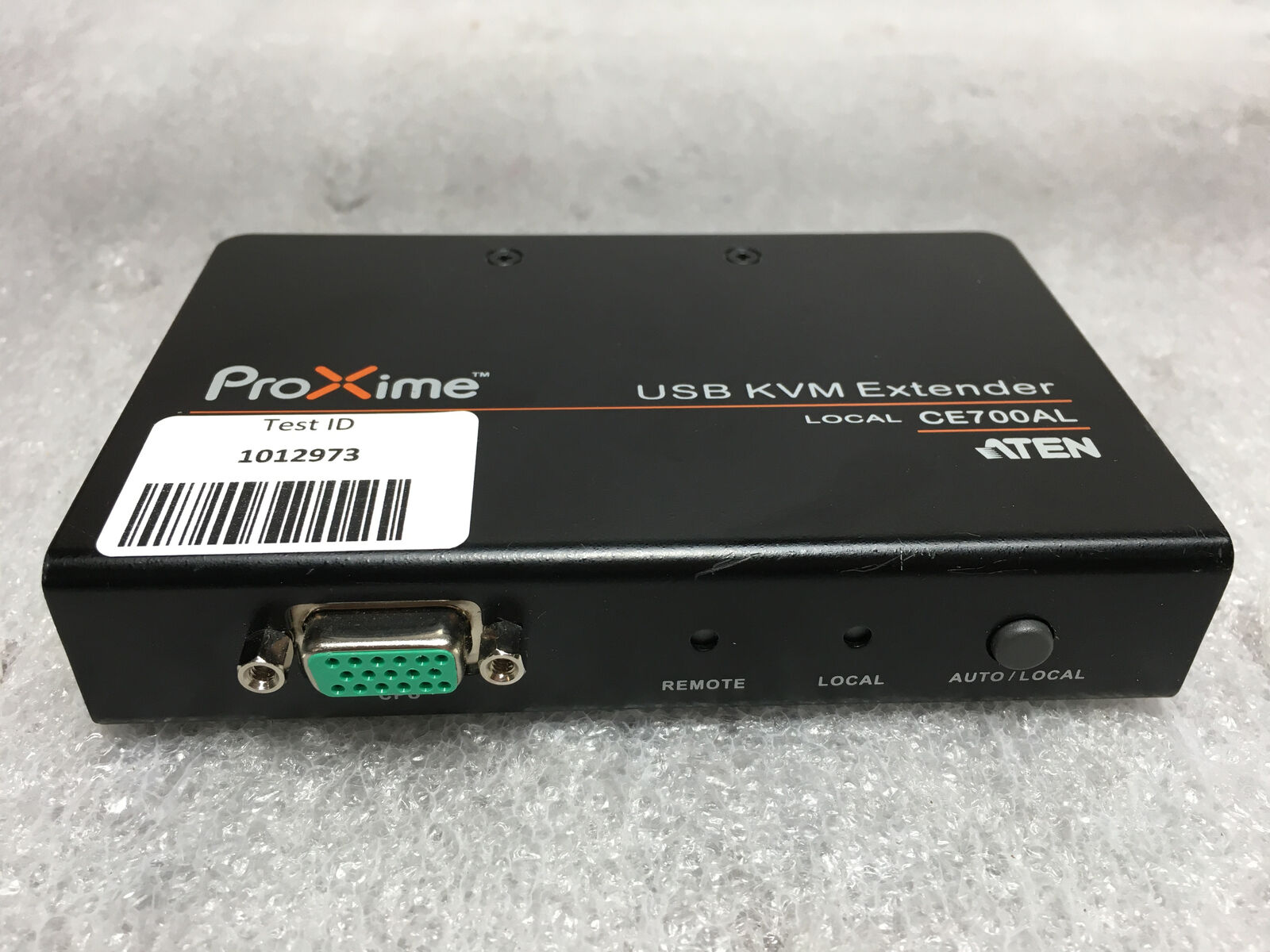 ATEN ProXime USB KVM Remote Extender Local CE7000AL Remote CE700AR, Reset