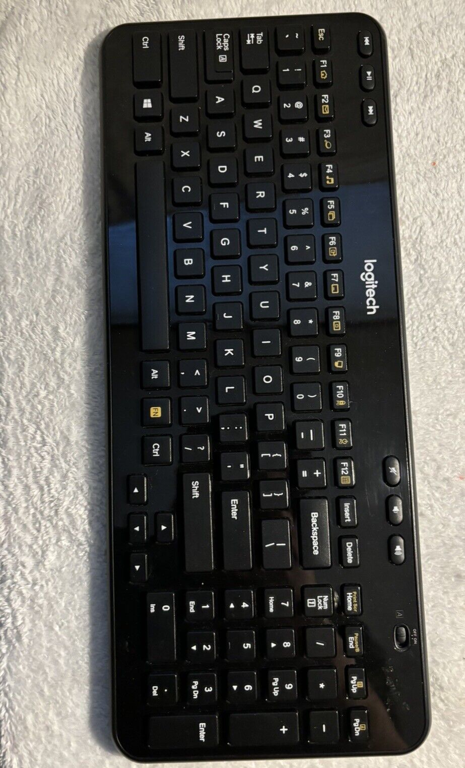 FAIR Logitech K360 Wireless Full Size Keyboard Only For Windows - USB/RECEIVER