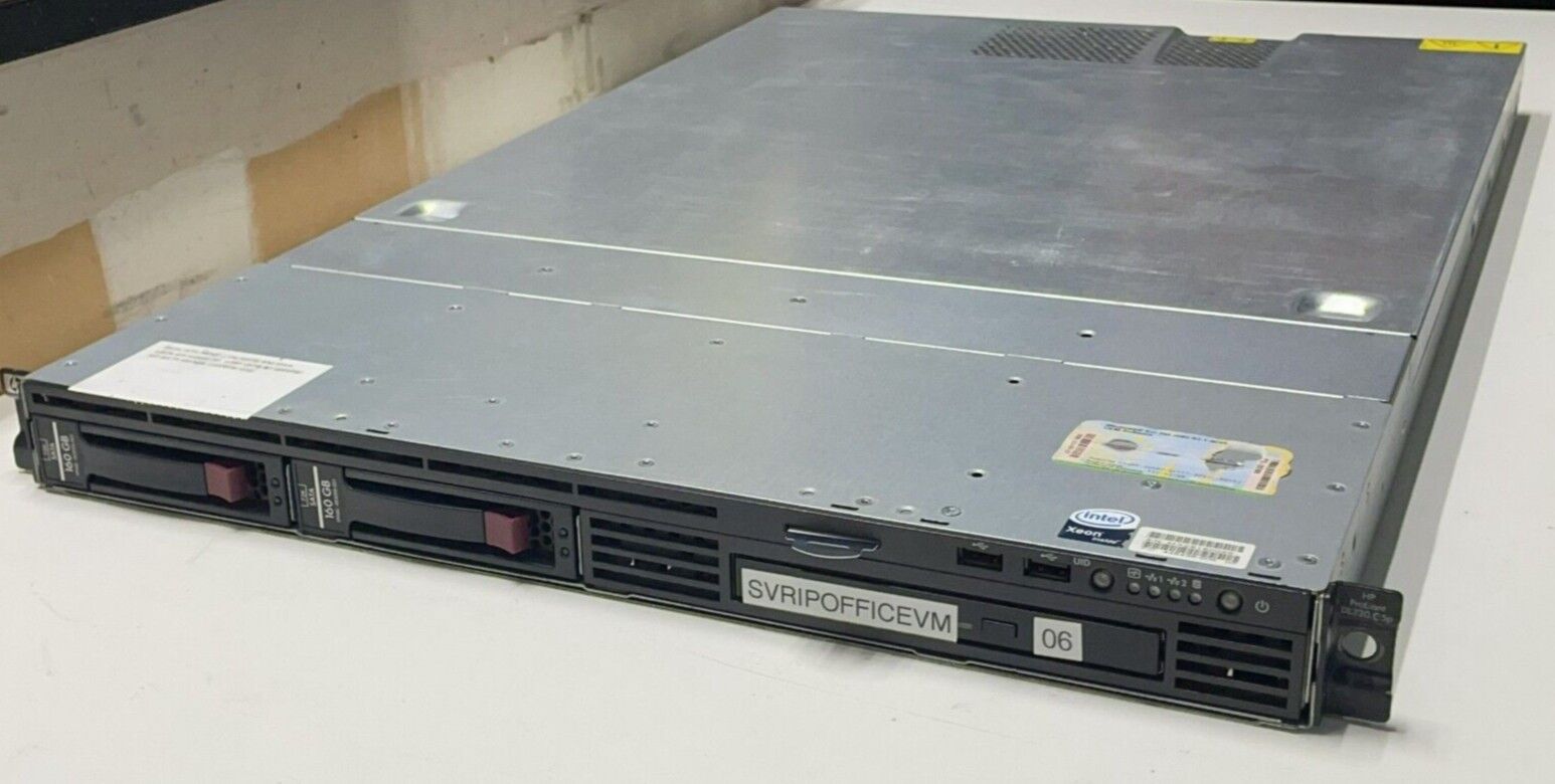 HP ProLiant DL320 G5P Rackmount Server Xenon X3210 w/ 500GB Hard Drive & 8GB Ram
