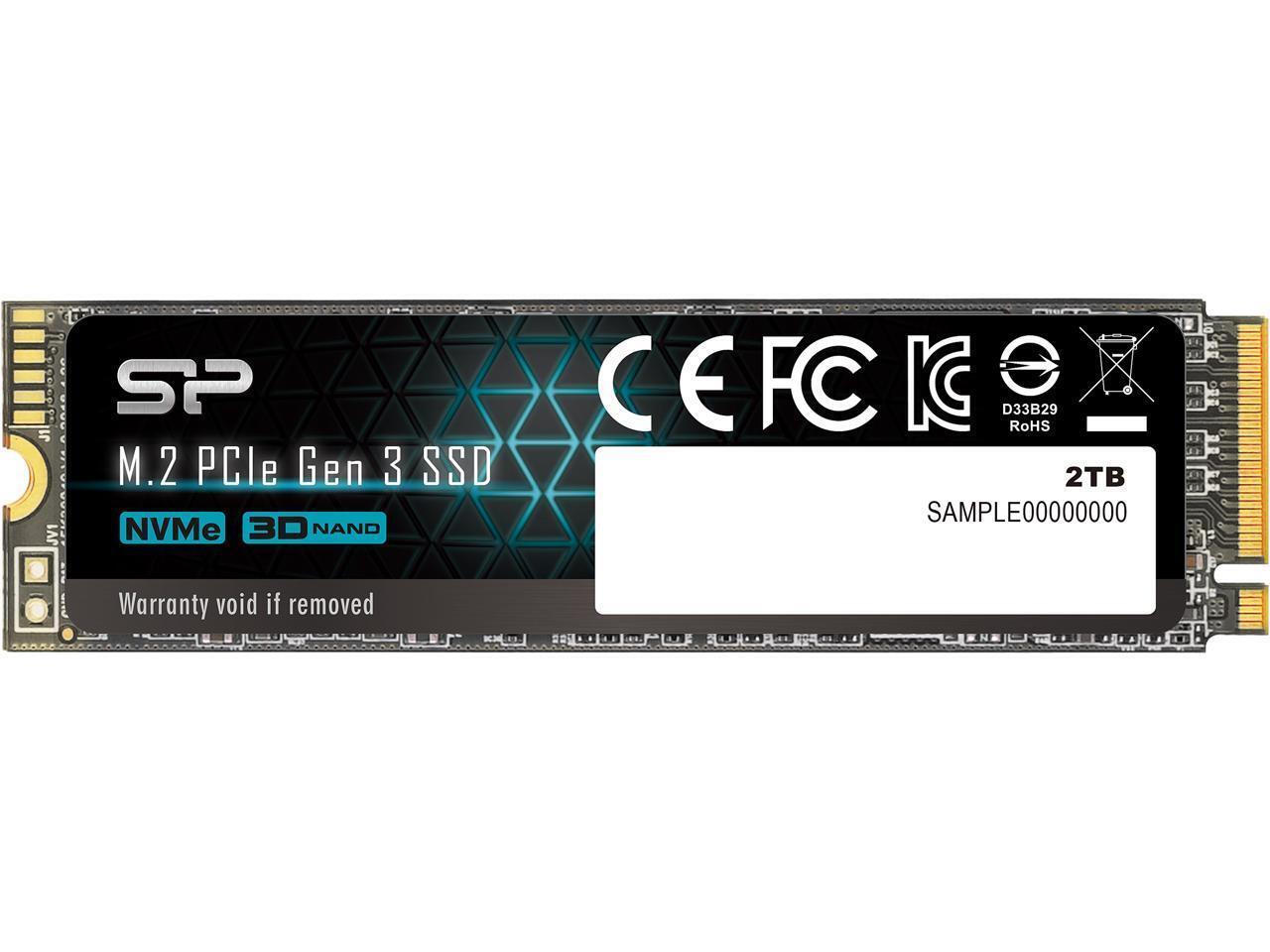 Silicon Power SSD 2T|SP SU002TBP34A60M28SN R