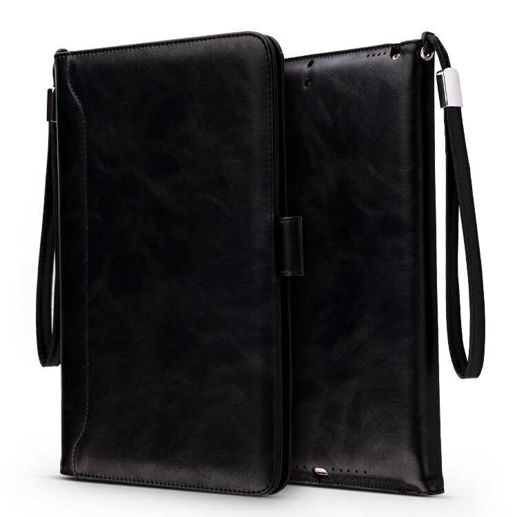 New Premium Soft Leather Wallet Flip Folio Smart Stand Case Cover For Apple iPad