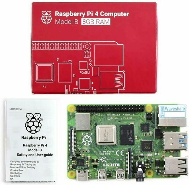 Raspberry Pi 4 Model B 8GB RAM Single Board Computer