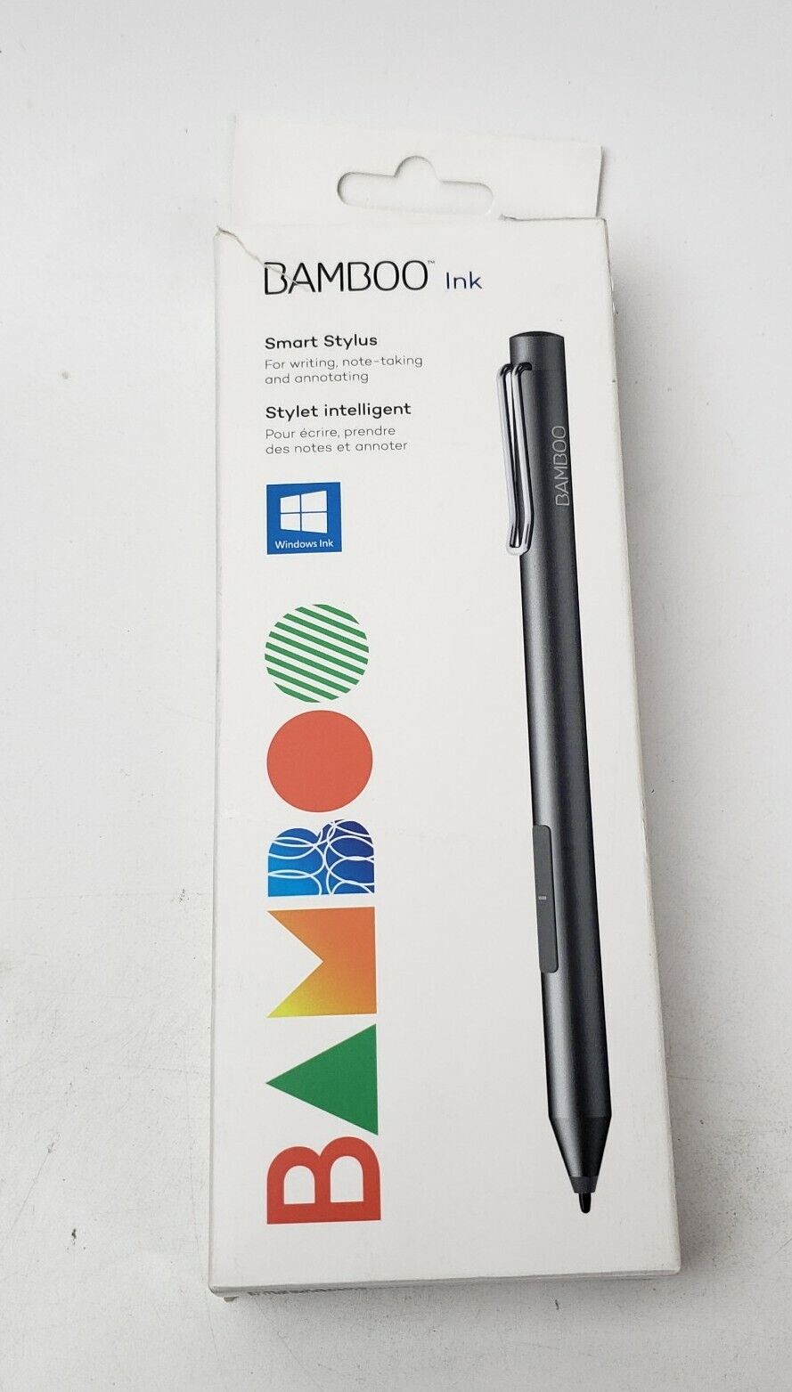 Wacom Bamboo Ink Smart Stylus Pen for Surface Pro & Windows Ink-compatible PC