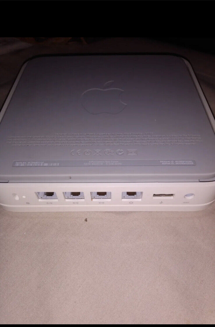 Apple Wireless A1143 AirPort Express Wi-Fi Router Base Extreme