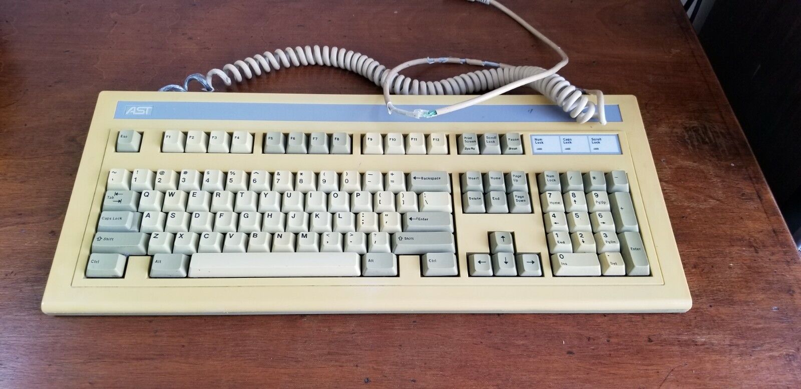 Vintage AST Research ASTKB101  Mechanical Computer Keyboard