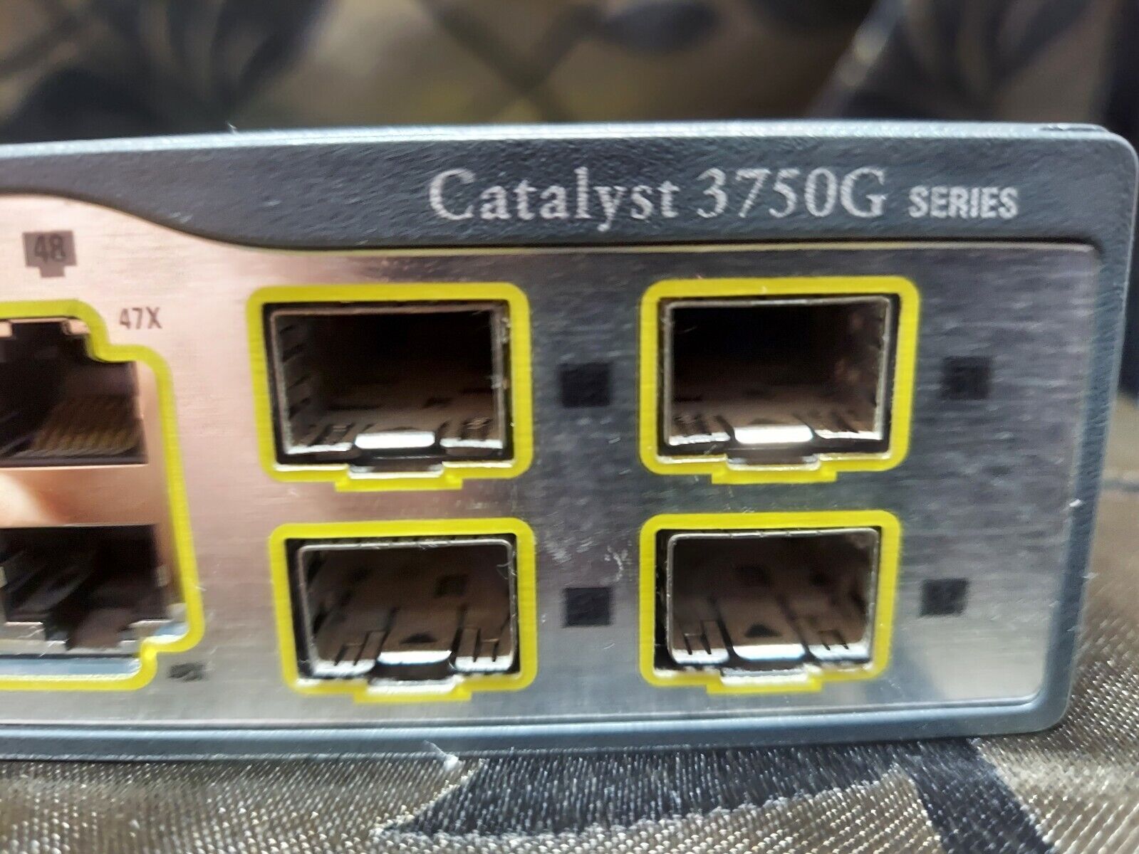 Cisco Catalyst WS-C3750G-48TS 48 Port Gigabit Ethernet Switch - 1 year Warranty