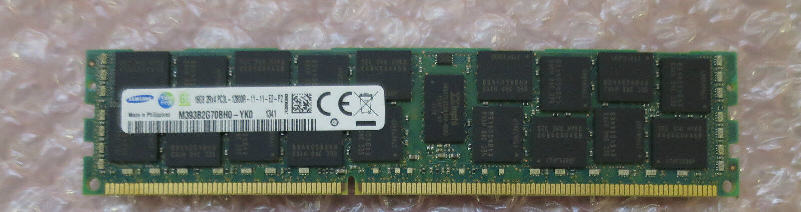 Samsung 16GB (1x16GB) PC3L-12800 DDR3-1600 R ECC for HP/DELL/IBM + other servers
