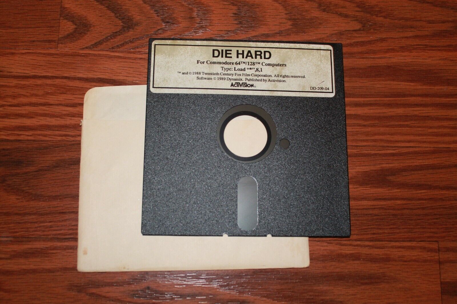 Die Hard Commodore 64/128 Game on 5.25\