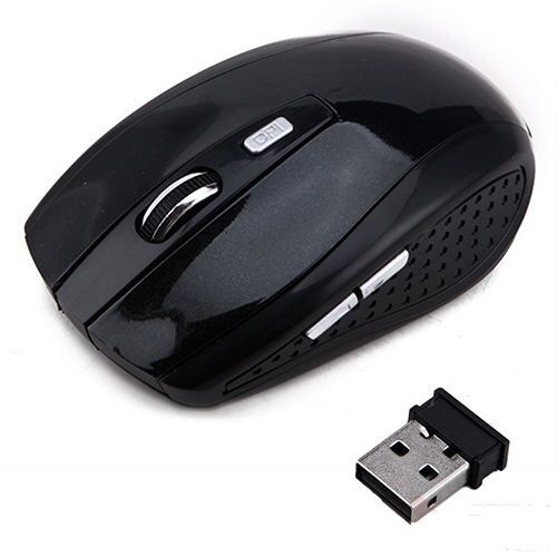2.4GHz Wireless Optical Mouse &USB Receiver Adjustable DPI for PC Laptop Desktop