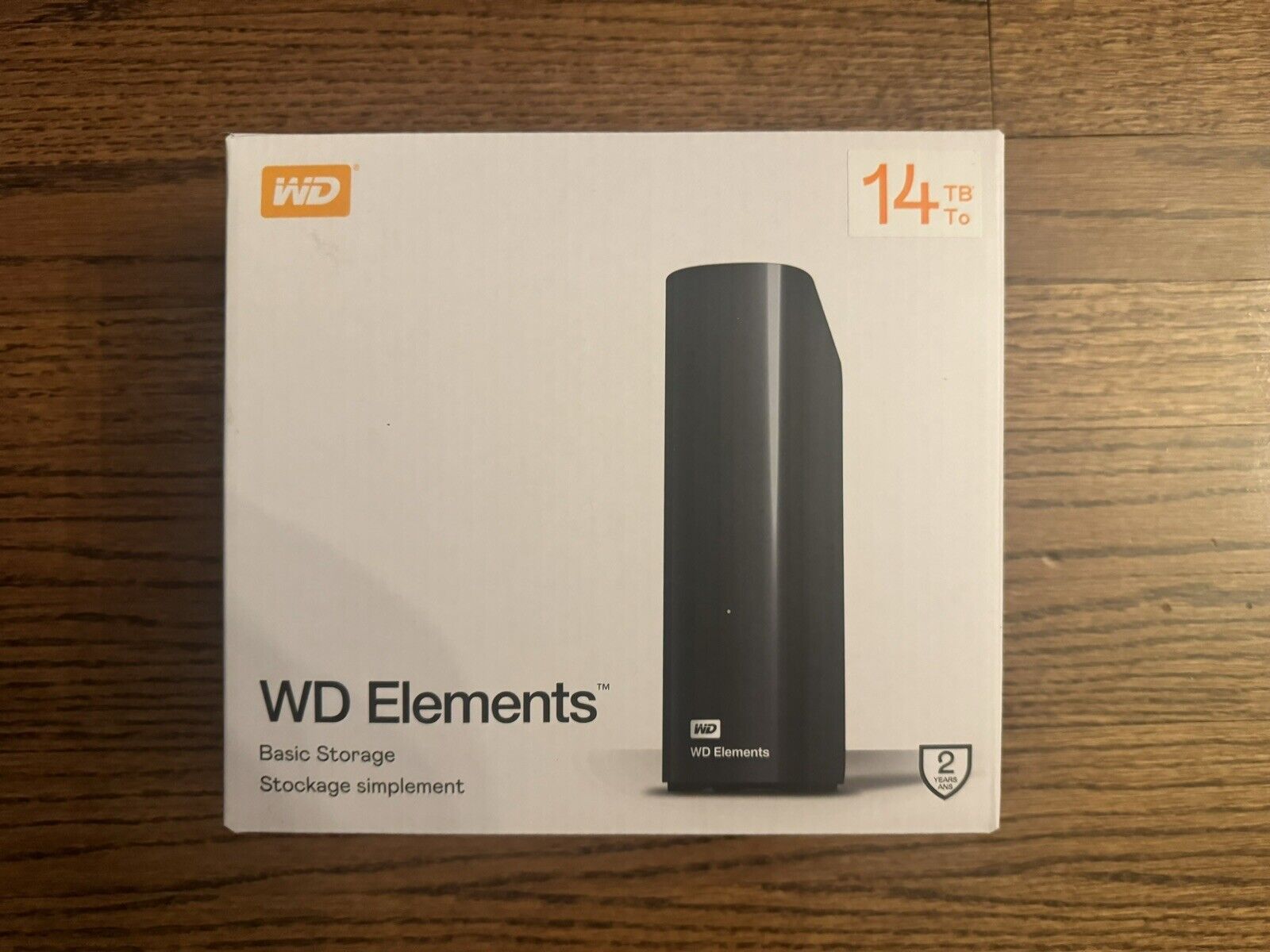 Western Digital WD Elements 14 TB Black External Drive