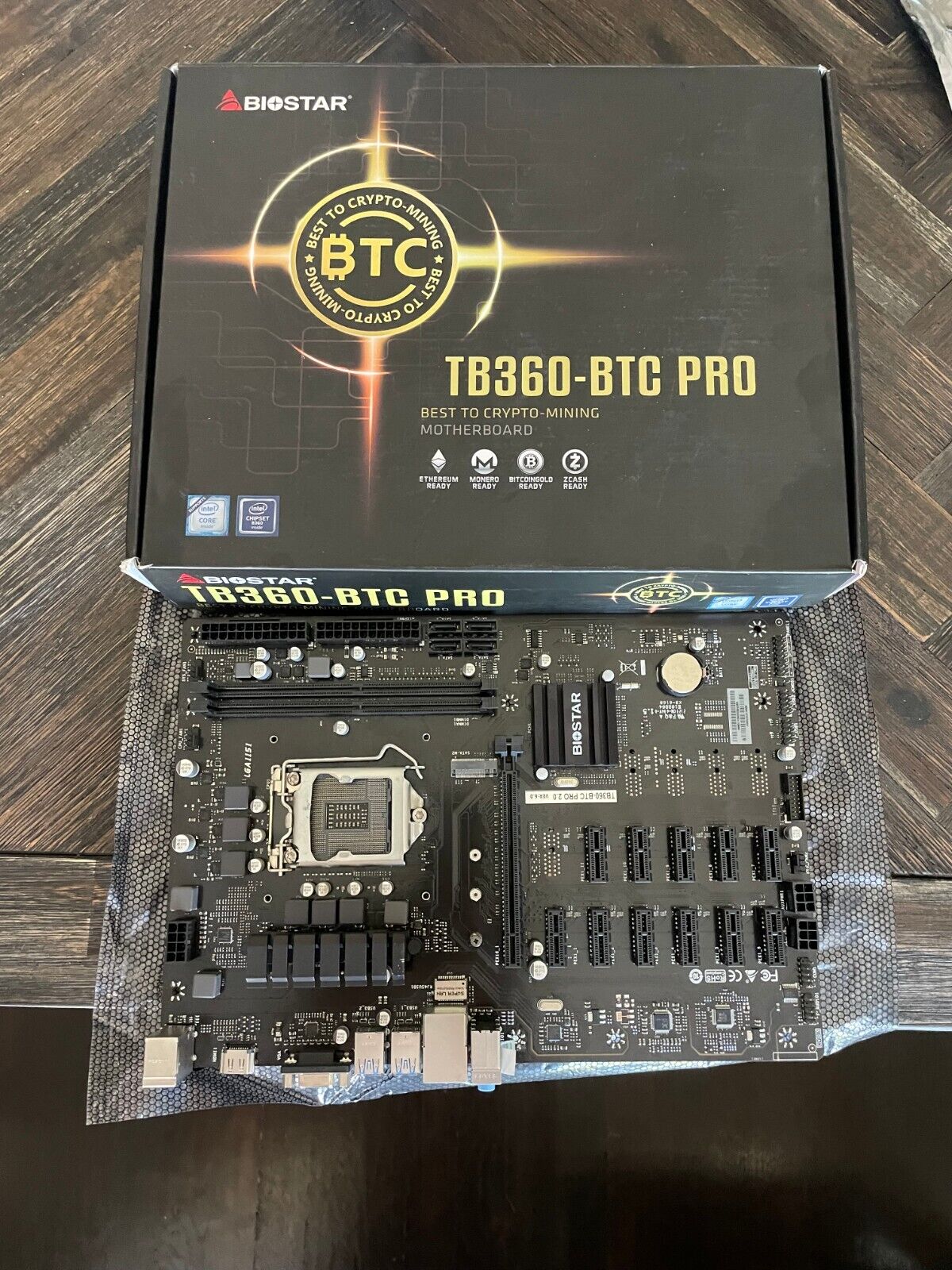 BIOSTAR TB250-BTC LGA 1151 Intel Motherboard