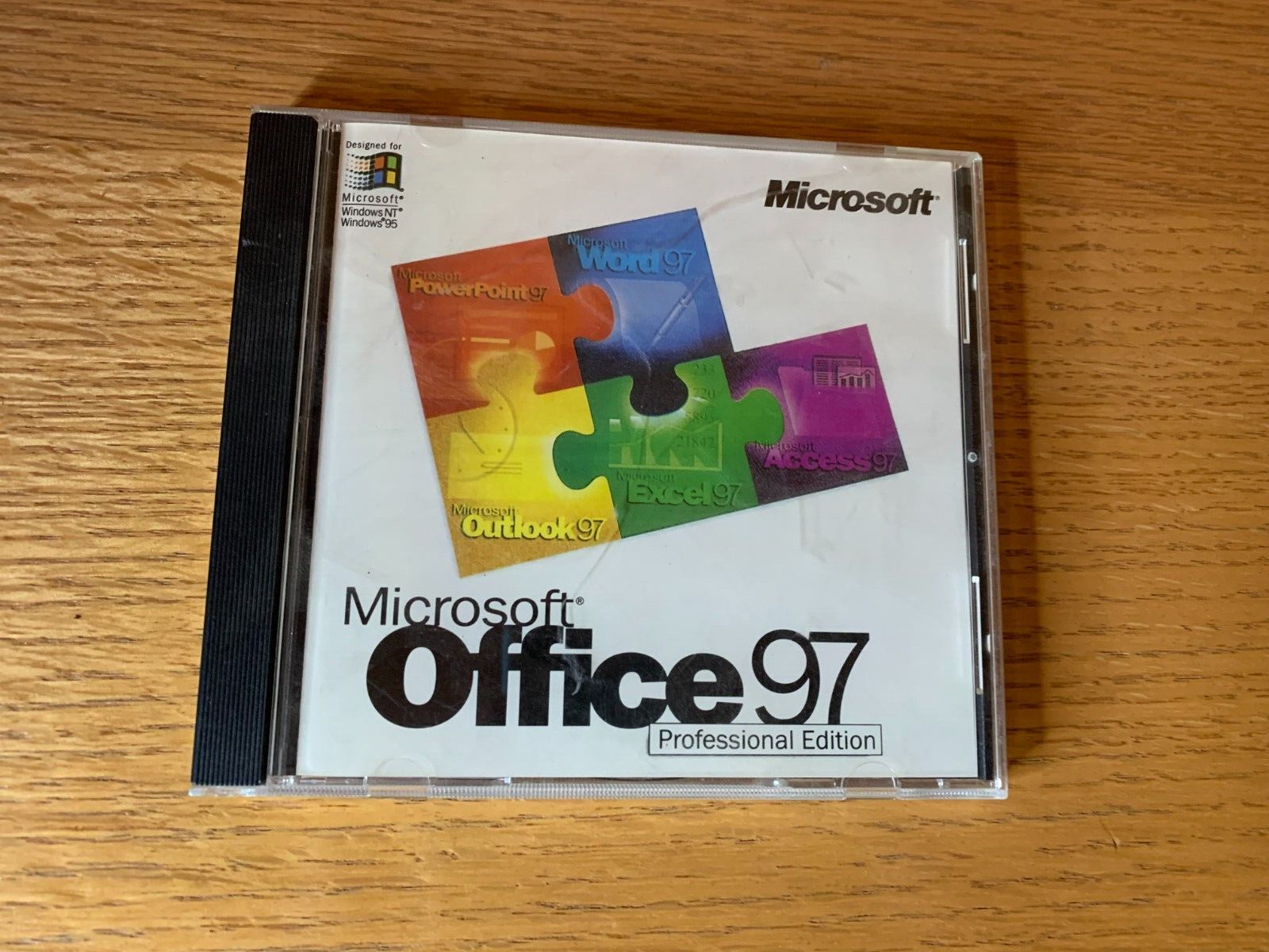 MICROSOFT OFFICE 97 PROFESSIONAL EDITION 90844 X03-44544 with Product Key