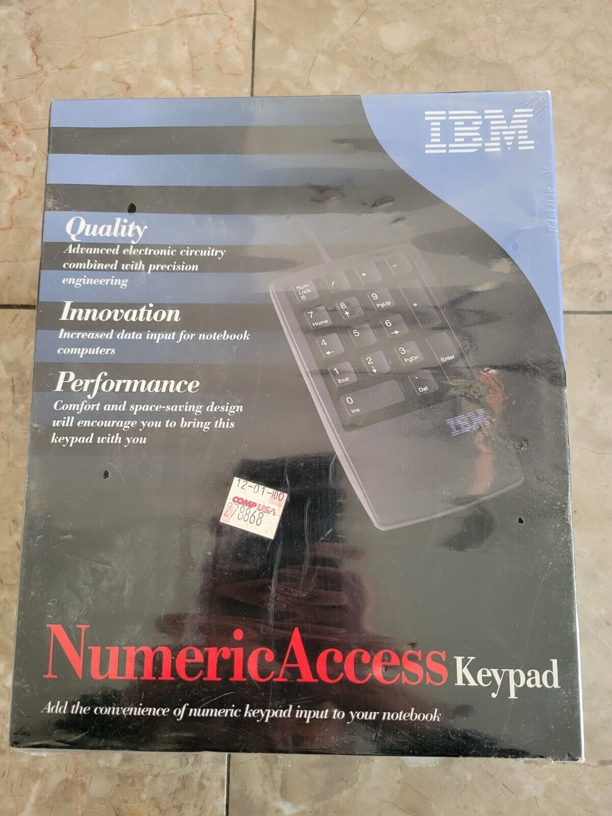 Micro Innovations 09N5547 Numeric Access II Keypad (USB) by IBM BRAND NEW SEALED