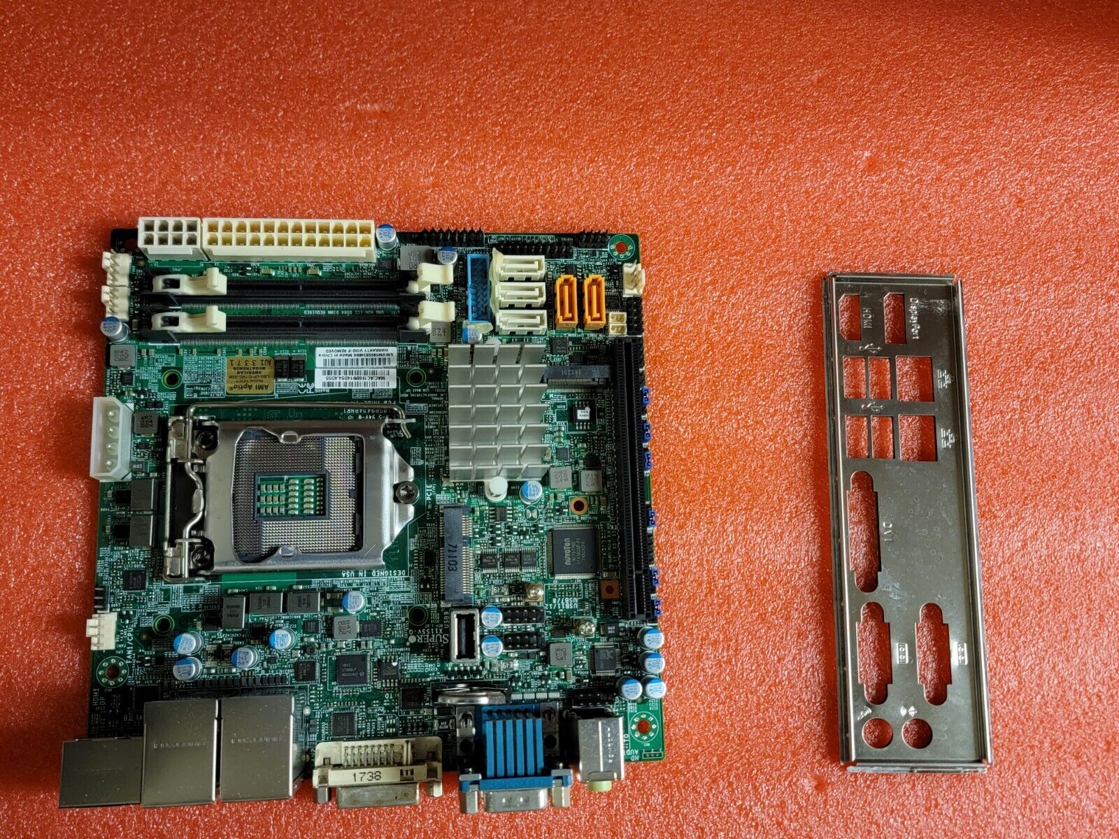SuperMicro Intel LGA 1151 Mini-ITX Motherboard X11SSV-Q