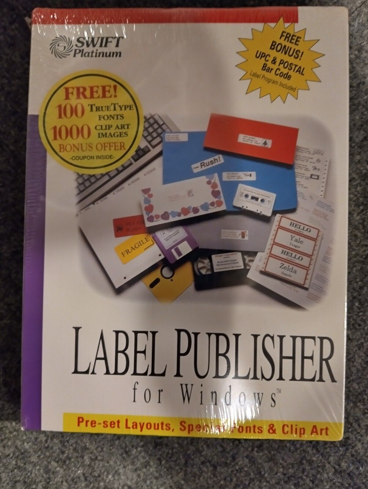 Label Publisher for Windows IBM PC 3.5\