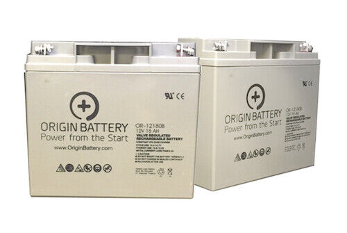 CyberPower PR1500LCD Battery Replacement - 2 Pack 12V 18AH UPS Series
