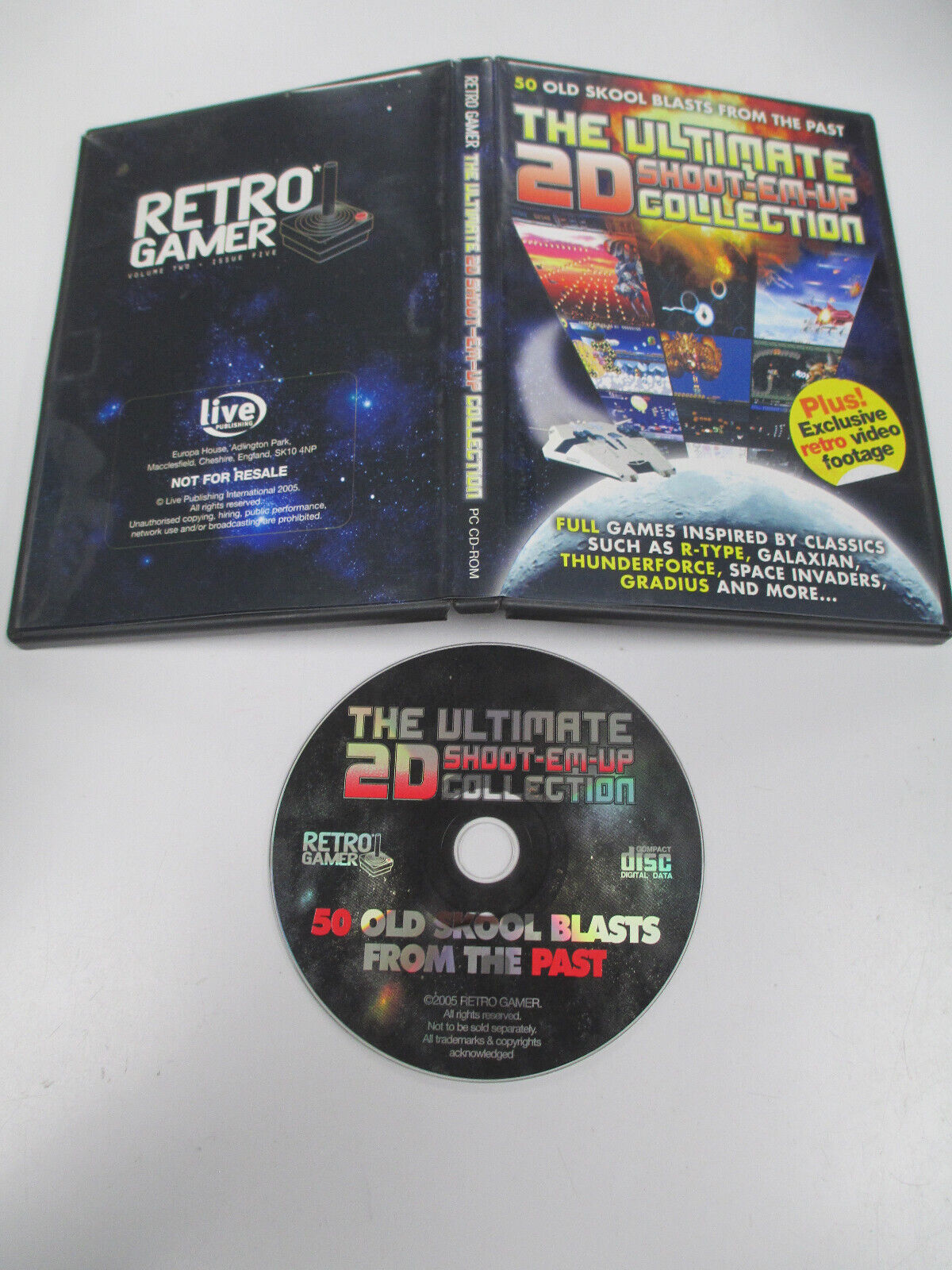 Retro Gamer Volume 2 Issue 5 Cover Disc: 2d Shoot-Em-Up Collection (PC, 2005)
