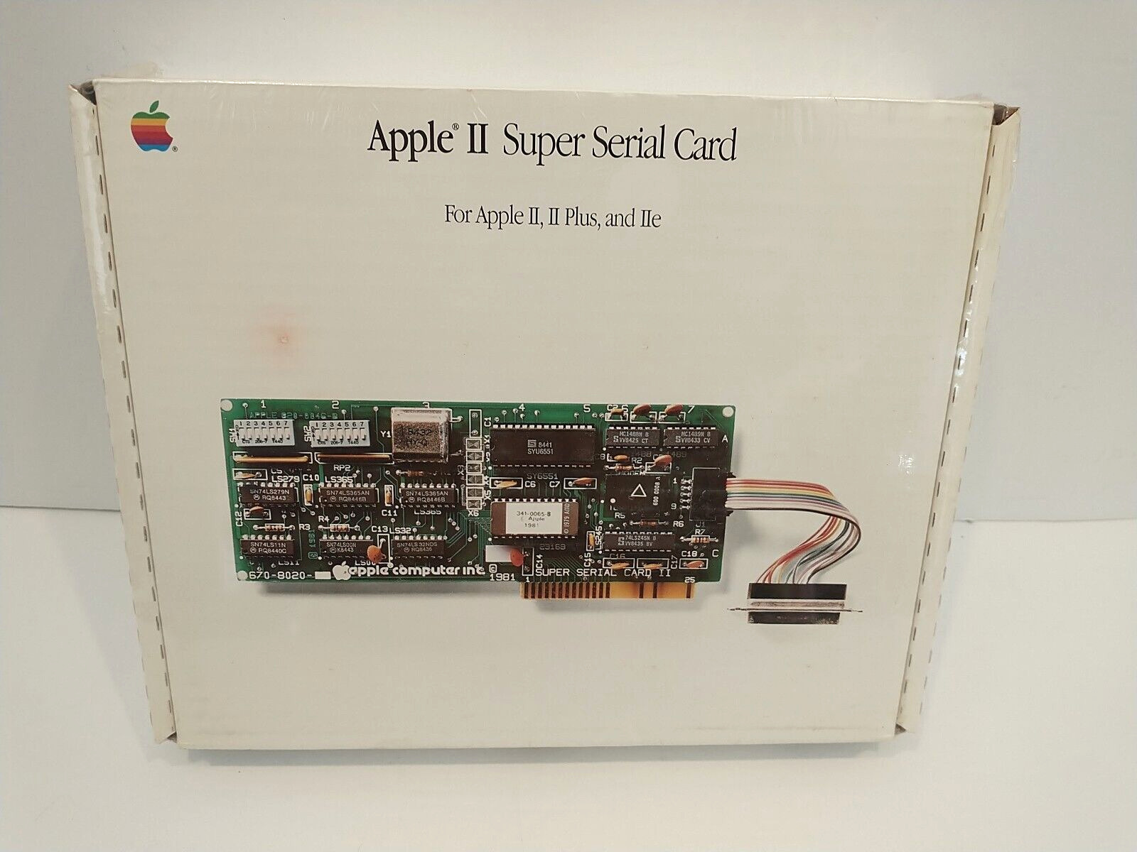 Vintage Apple II Super Serial Card NEW SEALED   b23